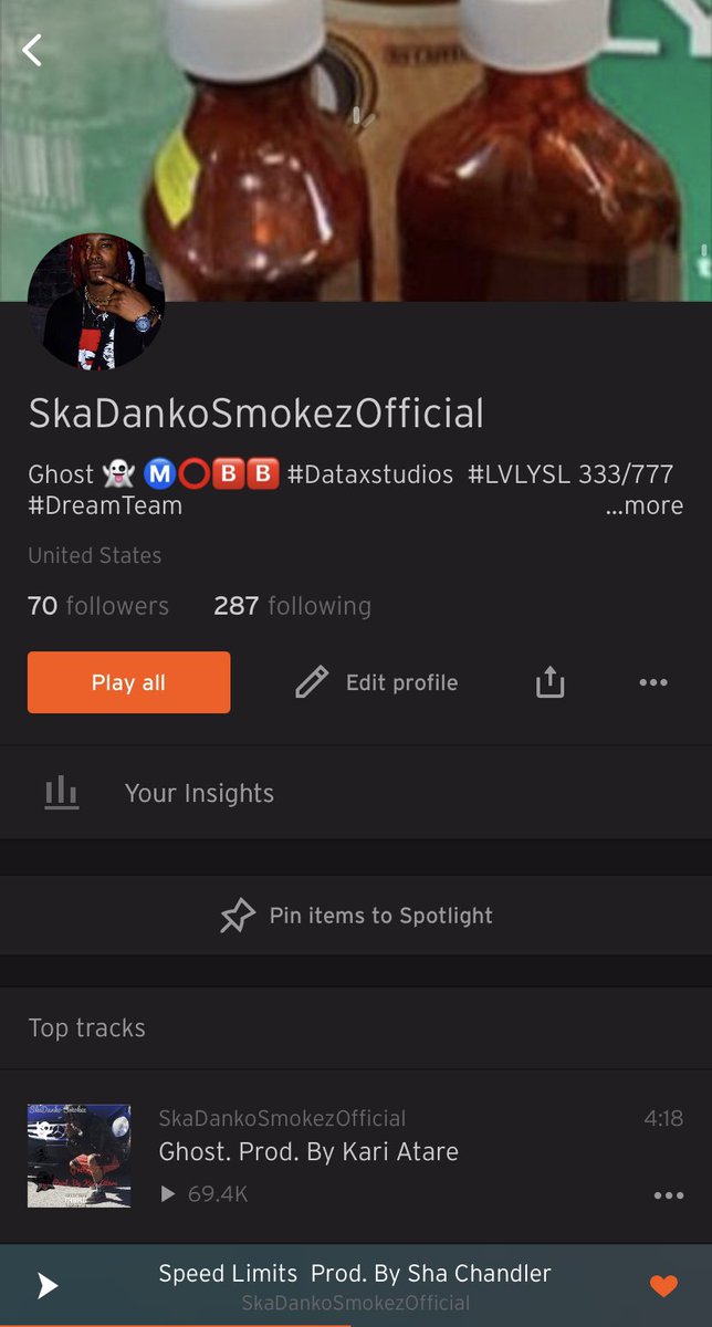 SkaDanko's tweet photo. Follow My @SoundCloud  
Drop Yours!!! ⚠️ https://t.co/anRnc9oqHF