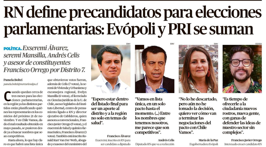 pridemocrata's tweet image. Nuestro partido tiene que mucho que decir en la Región de Valparaíso. Liderados por el pdte regional @nestor_sante12 presentamos un cuarteto de candidatos a diputado en los distritos 6 y 7. Lea sus declaraciones y las del timonel nacional @rcaramori que dieron en @mercuriovalpo