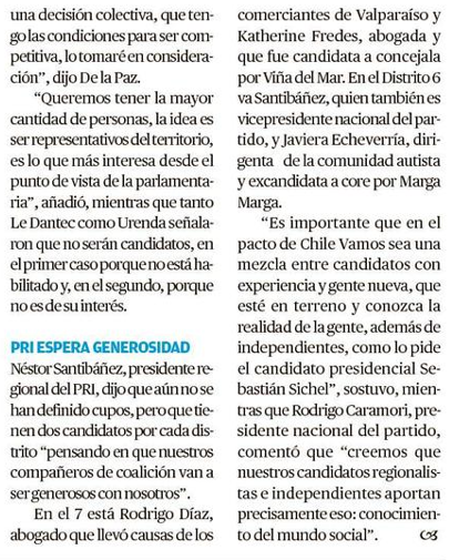 pridemocrata's tweet image. Nuestro partido tiene que mucho que decir en la Región de Valparaíso. Liderados por el pdte regional @nestor_sante12 presentamos un cuarteto de candidatos a diputado en los distritos 6 y 7. Lea sus declaraciones y las del timonel nacional @rcaramori que dieron en @mercuriovalpo