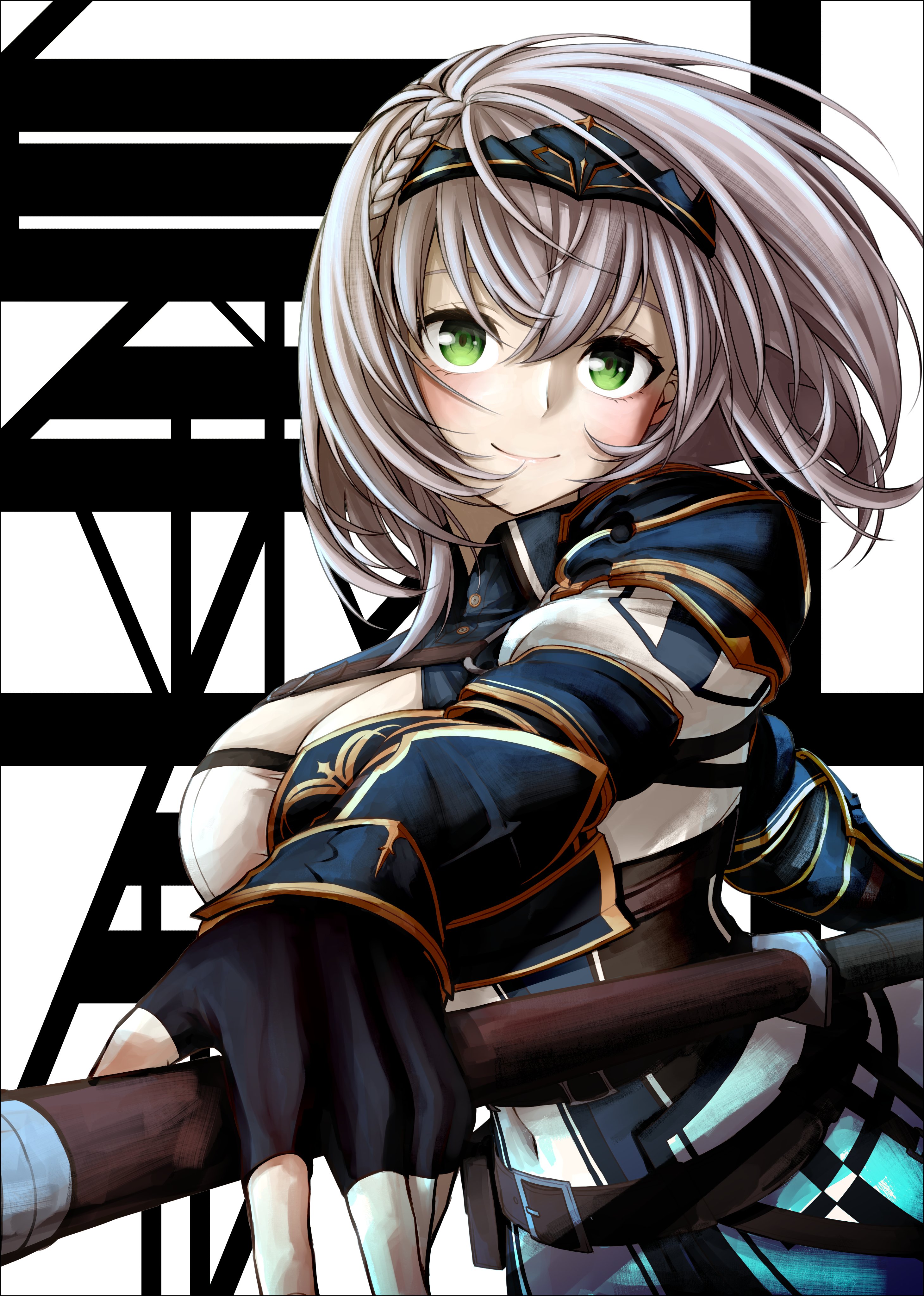 白銀ノエル 複製原画 ホロライブイラスト当選品 ウマ娘