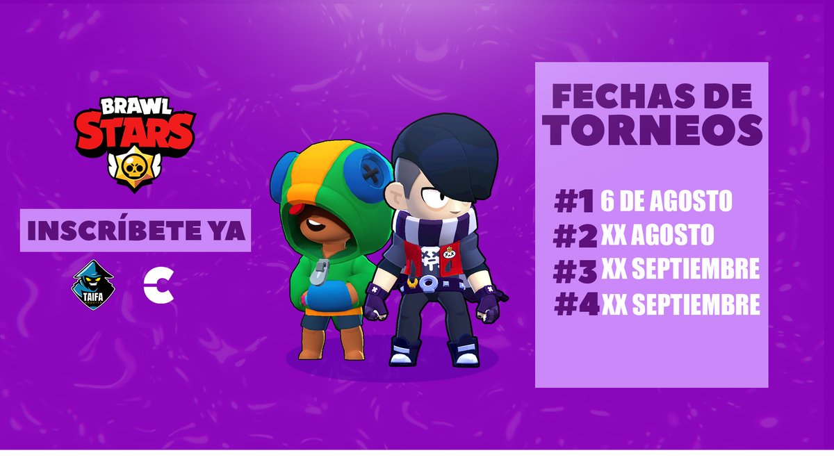 Chix16_'s tweet image. #TorneoTwitch1vs1 l @BrawlStars 

Este Viernes 6 de Agosto estaré realizando el PRIMER TORNEO de 1vs1 de la nueva etapa del canal.

Los premios se dividirán en 1º 7.5€ - 2º 5€ - 3º 2´5€ y serán entregados vía @PayPalSpain.

Información e inscripción: discord.gg/W6B8apbrbQ