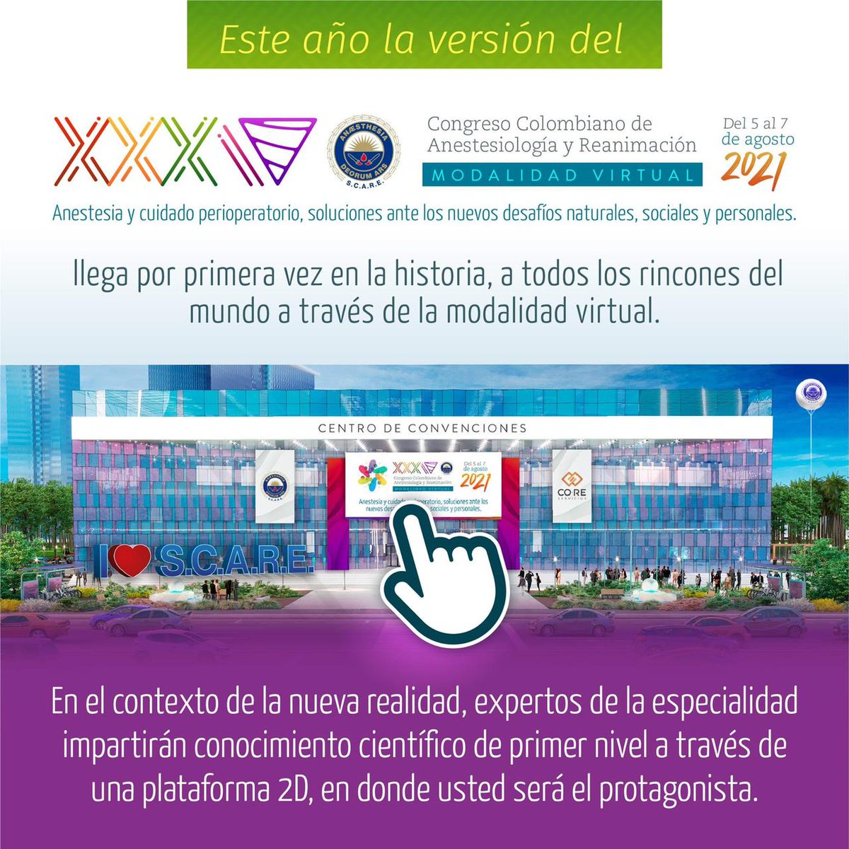 catalogosalud's tweet photo. #ColAnest2021 📅

¡El #evento es hoy! Participe de esta #oportunidad para que #anestesiólogos, no solo #colombianos sino del mundo entero, accedan a un completo #programa #académico con #conferencias del más alto nivel. ¡Es gratuito y virtual! 📲 

https://t.co/9FwTwcWpzo https://t.co/pGHYWQ2GFk