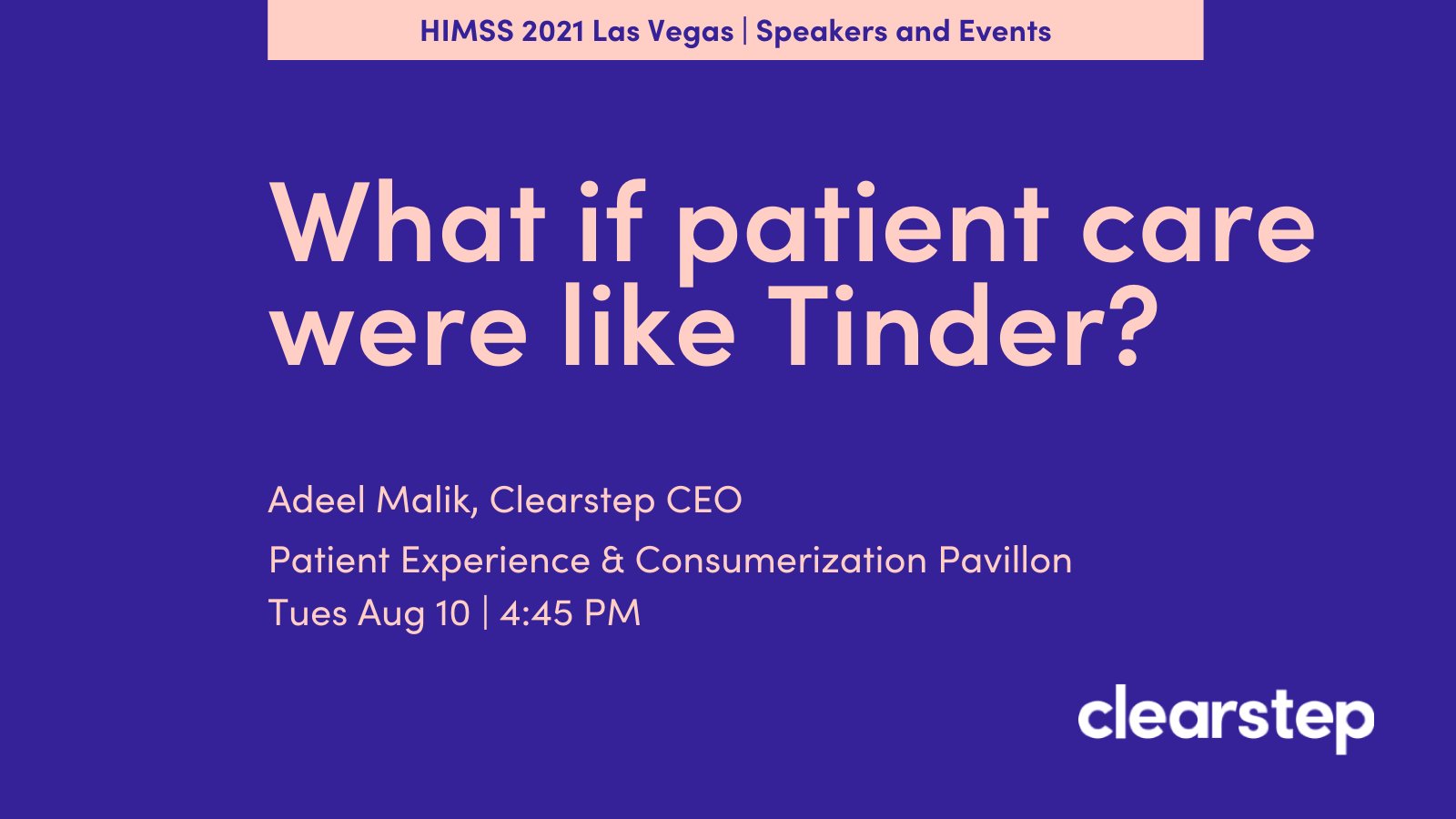 Clearstep On Twitter What Do Patient Care And Tinder Have In Common 