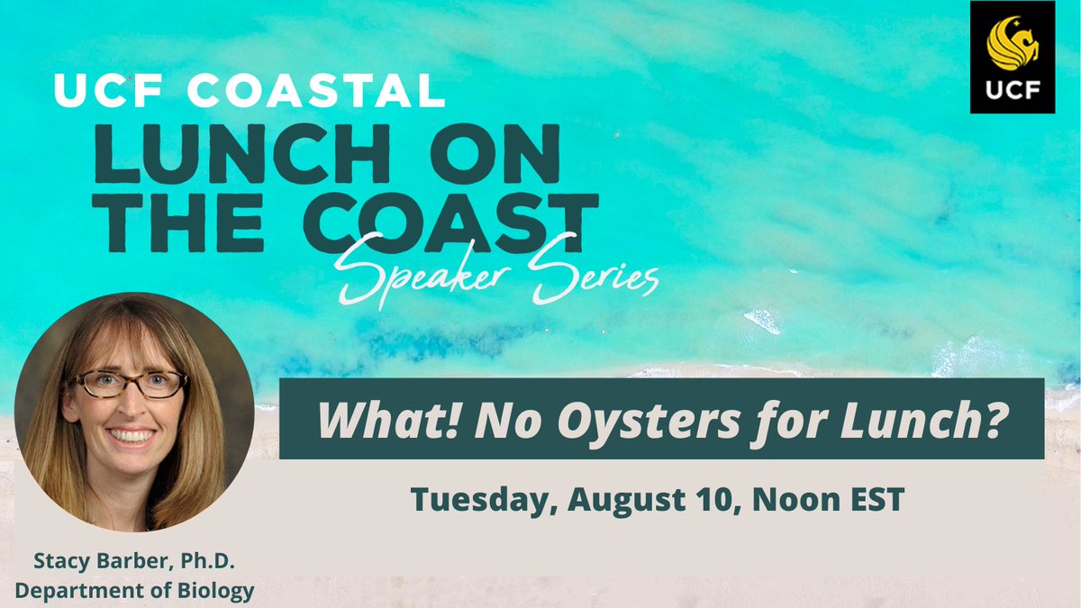 How can we draw on the past to understand our future Florida coastal ecosystems? Join us next Tues, Aug 10 as <a href="/AnthropologyUcf/">UCF Anthropology</a> &amp; <a href="/UCFCoastal/">UCF Coastal</a>'s  Stacy Barber reveals how clues from Florida's past inform today's climate change.  

📅 Tues, Aug 10
⏰ Noon
💻 ucf.qualtrics.com/jfe/form/SV_9E…