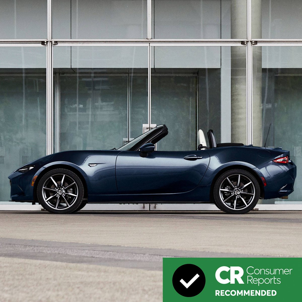 How do you think the #Mazda MX-5 #Miata rates? See what Consumer Reports says about the 2021 Mazda MX-5 Miata.