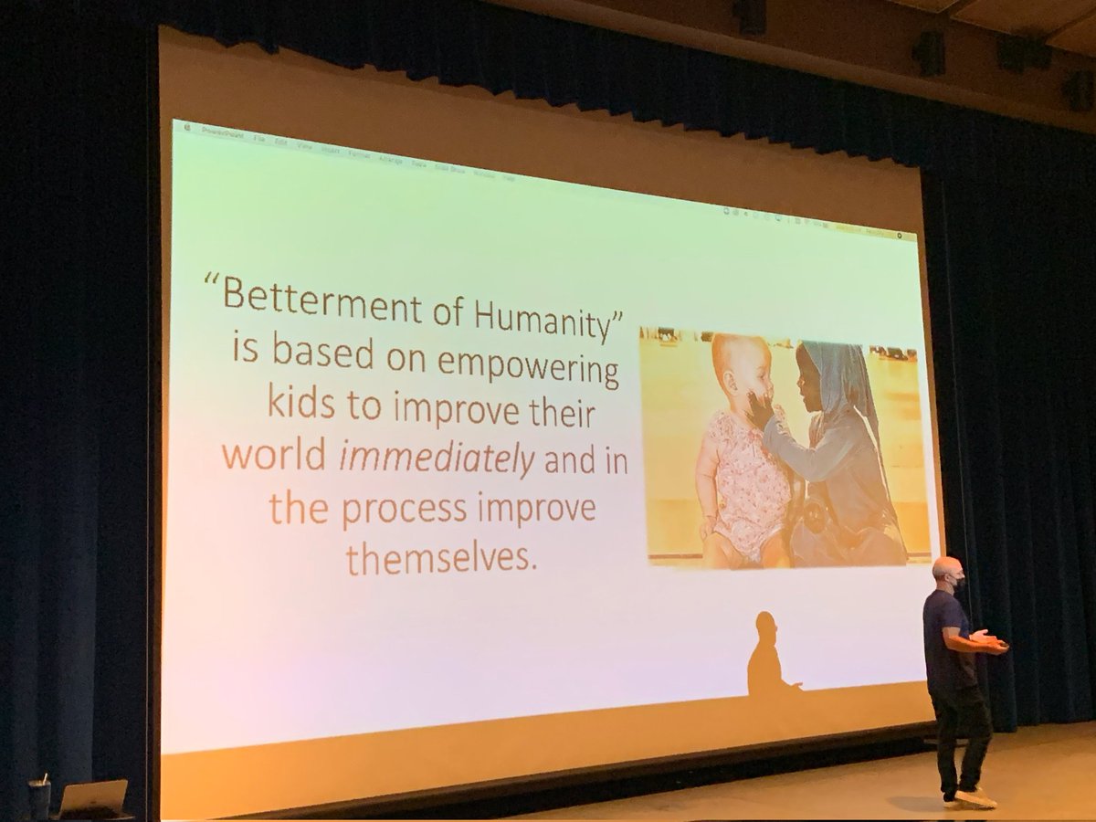 MelanieShedd's tweet image. @peteradry presenting to @PrincipiaSchool #teachers on the importance of education to better humanity.  #prinpd #printeachersonfire