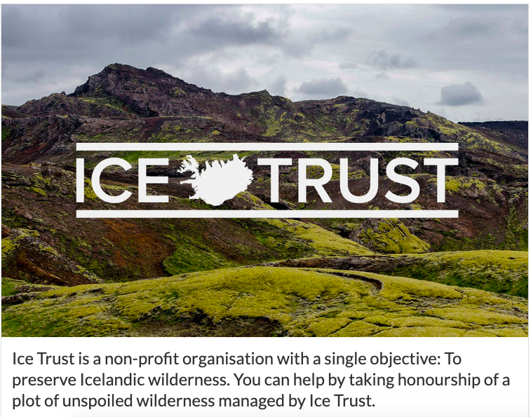 Islande24's tweet photo. Un petit bout d'Islande à votre nom, ça vous dit? C'est possible avec @theicetrust
 qui propose de créer une réserve naturelle. Il vous reste trois jours pour contribuer à la campagne de financement participative de @karolinafund
: https://t.co/jZ8tPSHbNp

#Islande #Voyage https://t.co/UY1HxMOmu4