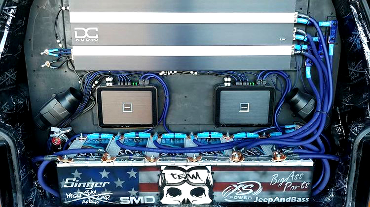 4xspower's tweet photo. Amazing build @home_89433 great work! @ybass_ thanks for tagging us! #XSpowerBatteries #XSpower #DCsoundLab #DCaudio #SingerAlternators #SMD #JeepAndBass #RealPowerUnrealPerformance #4xspower https://t.co/5kBUxw4HRa