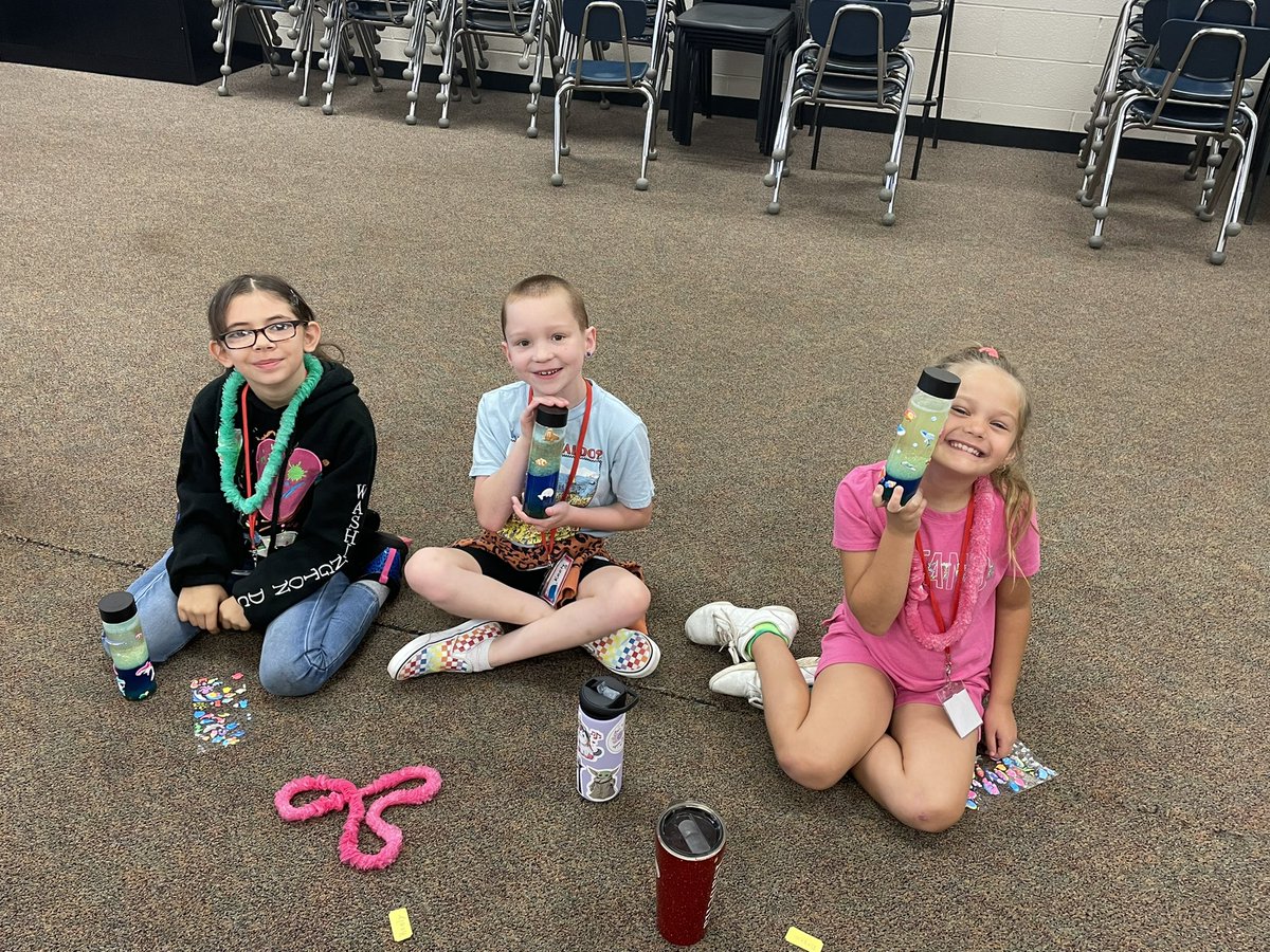 First week of Summer Camp at Brimfield Elementary. Students are enjoying a variety of fun learning activities that go with our beach theme! #WeAreField