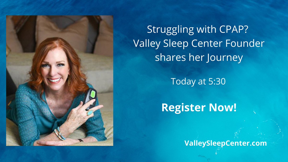 Struggling with CPAP? Valley Sleep Center Founder Shares Her Journey
Register here:  linktr.ee/valleysleep

#Inspire #nomask #nohose #justsleep #daytimesleepiness #sleepy #bettersleep