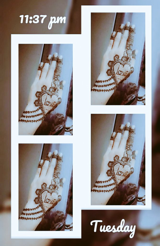 Hk5Sanam's tweet photo. Mehandi ka rang Chadha Aise Mere hathon Mein.
Jaise Tera Ishq Chadha tha meri saanson Mein
#J_S ❤ https://t.co/gQtecNcyG0