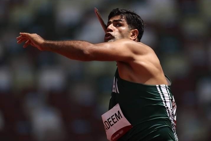 #Tokyo2020 #AFP #World Athletics
Mr. Arshad Nadeem has qualified for the final, having top position in his group, with the outstanding throw of 85.16 meters.