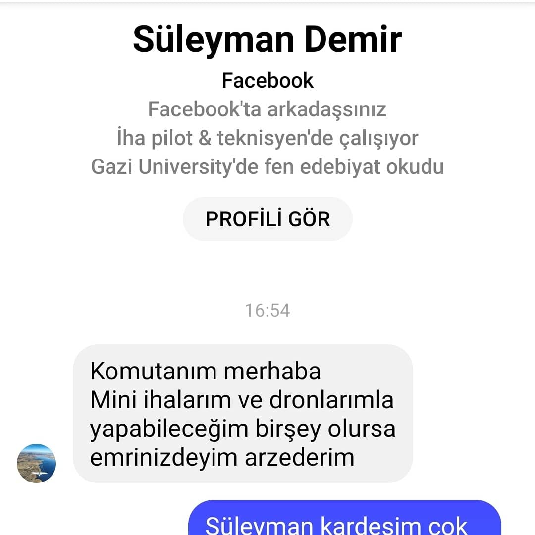 TEK BİR İSTEĞİMİZ VAR!...
Artık bırakın bizi YANGINA UÇMAK İSTİYORUZ"
Son 5 gündür yüzlerce yardım telefonu, binlerce yardım mesaj aldım. Bütün Türkiye yardıma ve göreve hazır. Pilotlarımız teknisyenlerimiz göreve hazır.