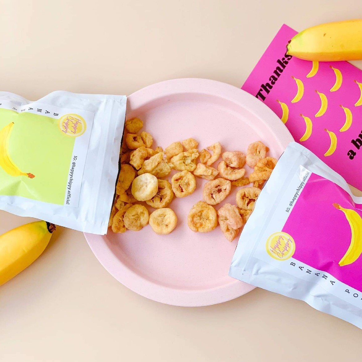 itsgainny's tweet photo. #กล้วยป๊อป HappyChippy  #กล้วยทอด #ขนมอร่อยบอกต่อ #กล้วย สั่งได้ผ่าน IG @happychippy.official หรือทาง Shopee https://t.co/zNPjumXyAc https://t.co/VPinm0XcTd