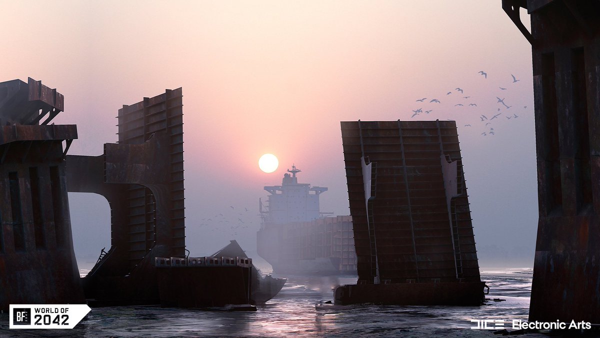 Battlefield's tweet photo. “It was the city’s worst kept secret. Corrupt businessmen were smuggling ships intended for scrap to No-Pats on the black market. This was going to be a heist.”

Read chapter two: https://t.co/PfQ1kKUGsD 
#WeAreNoPats https://t.co/af66lo9n3T
