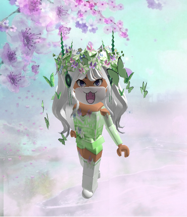 mackeroli's tweet photo. *New* Green kimono outfit to match the Butterfly Bouquet Flower Crown by the talented #Beeism!
Shirt:  https://t.co/y3Zc0m8V5O
Kimono:  https://t.co/SQy2Q8nZci
Group: https://t.co/Agcao09WEm
Homestore: https://t.co/N17Uy0rG6f
#Roblox #robloxclothing #robloxclothes https://t.co/PUzNPzgaRK