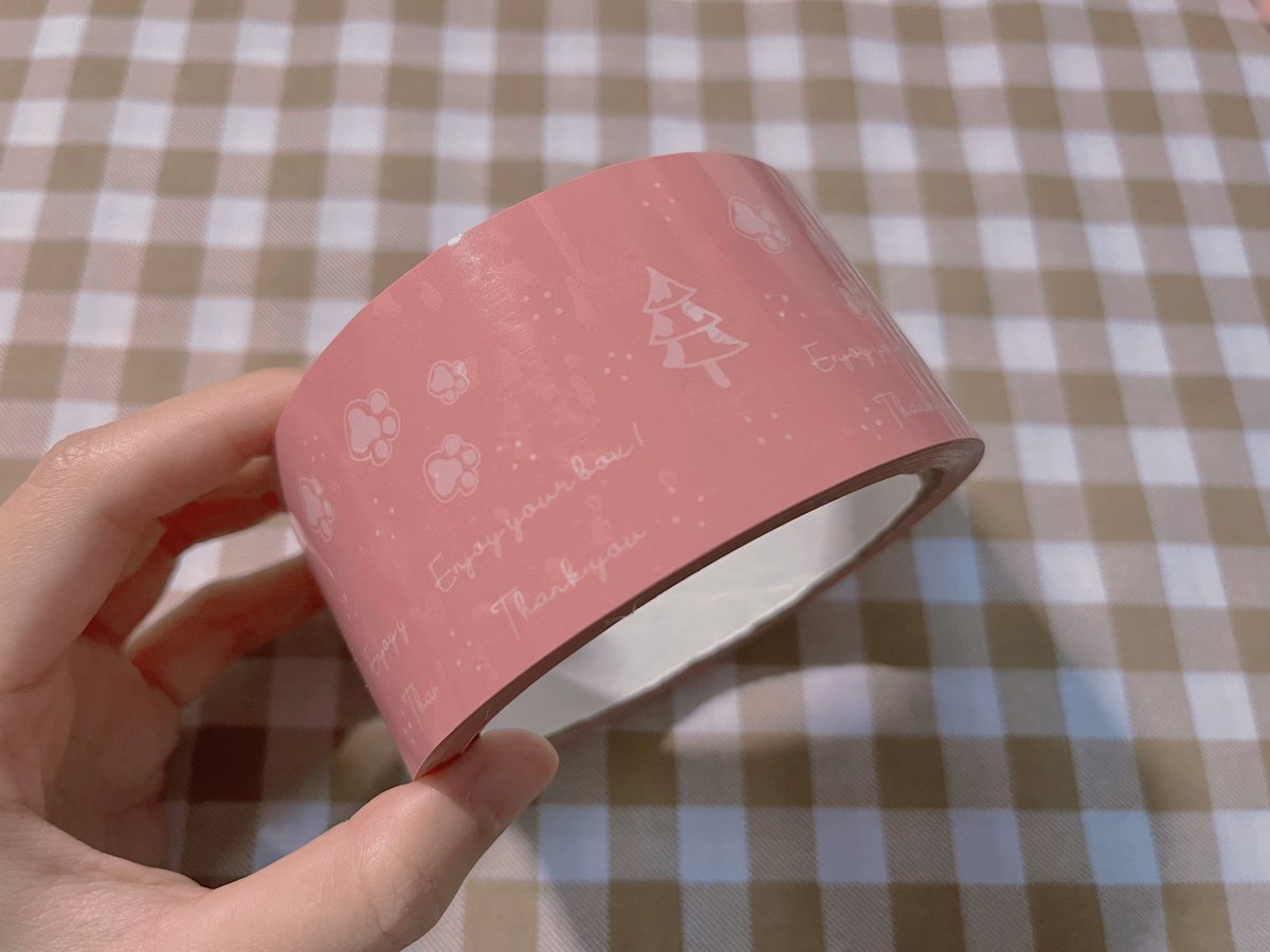 HopeStation6's tweet photo. #โฮบพร้อมส่ง
เทปปิดกล่องพัสดุ ลายหิมะ พร้อมข้อความ “enjoy your box” “thank you” 
3สี : ชมพู,ฟ้า,น้ำตาล

79.00 บ. รส

#ตลาดนัดtheboyz #ตลาดนัดบังทัน #ตลาดนัดwayv #ตลาดนัดnct #ตลาดนัดnctdream #ตลาดนัดnct127 #ตลาดนัดอากาซ่ #ตลาดนัดอากาเซ่got7 #ตลาดนัดรถไฟฟ้าบังทัน #ตลาดนัดรถไฟBTS https://t.co/ySAL5hGn9O