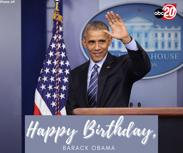 Happy Birthday! Former President Barack Obama turns 60 years old today  
