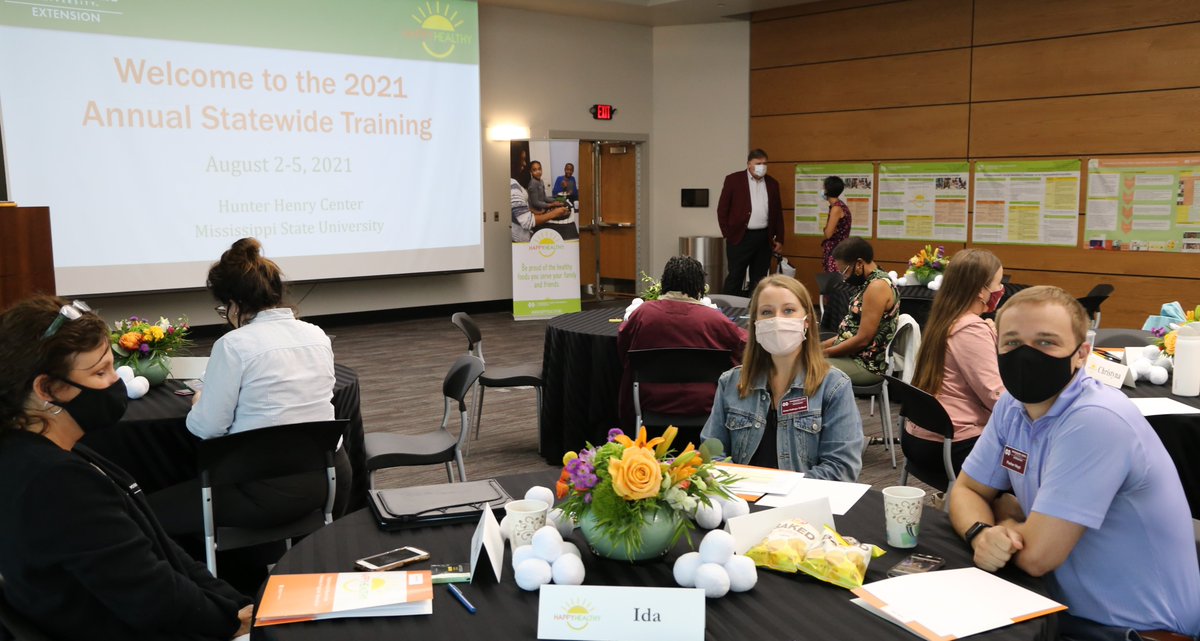 Thankful to have Office of Nutrition Education state employees on campus for the statewide training. <a href="/MSUExtService/">MSU Extension</a>