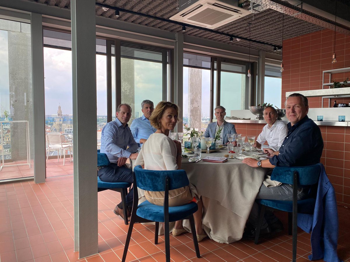 Our brand new residence Prince Antwerp - the perfect location for the first Xior Student Housing physical board meeting in quite a while. 🙏 #prince #antwerp #xior #studenthousing #board