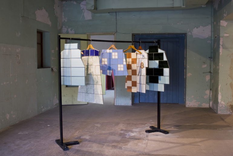industrielegie's tweet photo. ceramic clothing from Zhanna Kadyrova’s “Second Hand” series https://t.co/uyTk8nujDb