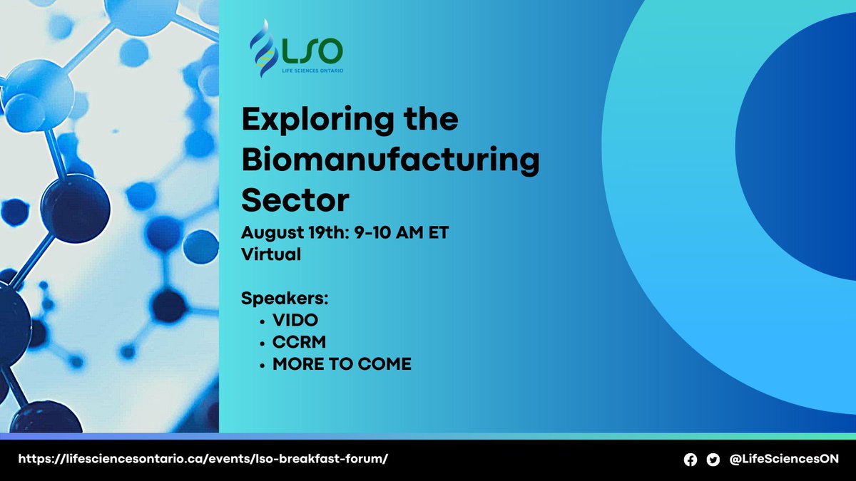 Life Sciences Ontario tweet media