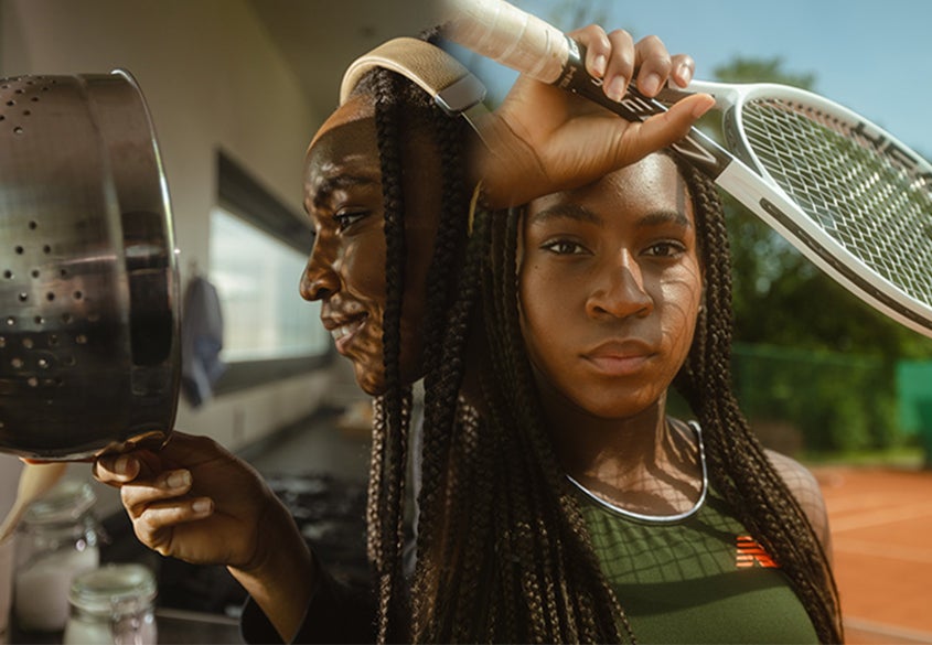 barbaraboasso's tweet photo. #CocoGauff: from the court to the kitchen 🎾🍝
@Barilla + @HYPEBEAST 💥 https://t.co/COWJScwqa9
