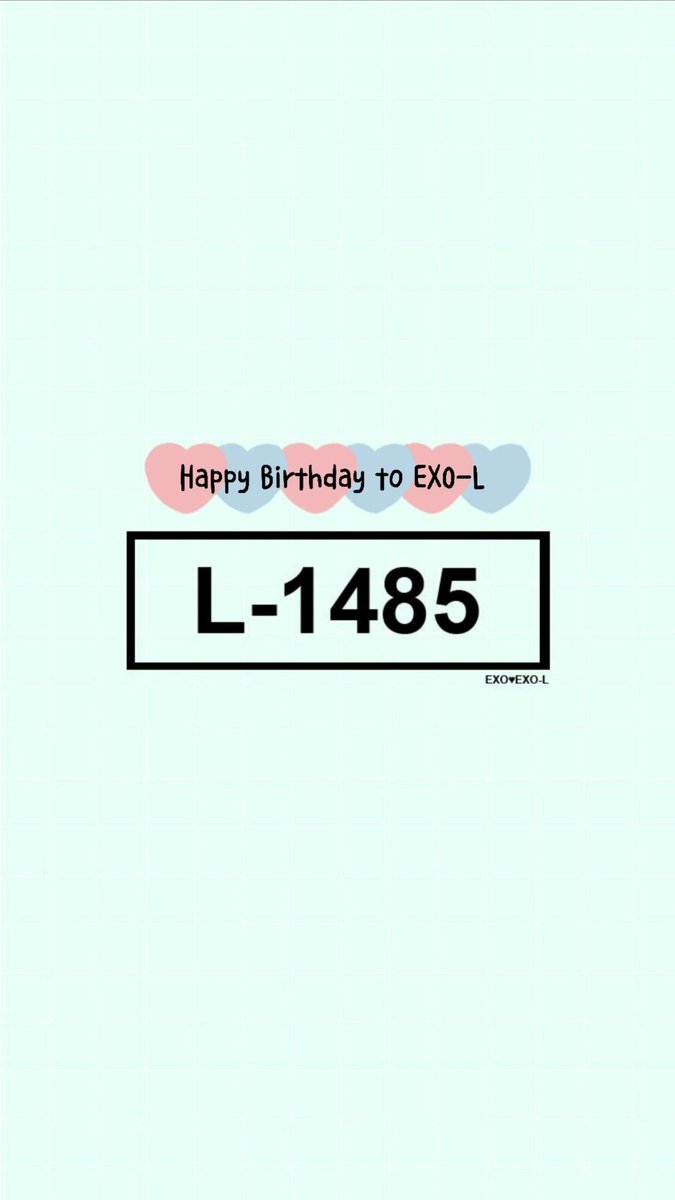 Lyuu__92's tweet photo. Happy Birthday to EXO-L
#L1485ToForever
#HappyEXOLDay 
#EXO #weareoneEXO @weareoneEXO @B_hundred_Hyun @layzhang https://t.co/H0C5aQtmsy