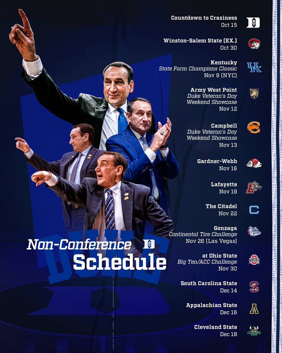 20212022 Duke Basketball Schedule Page 6