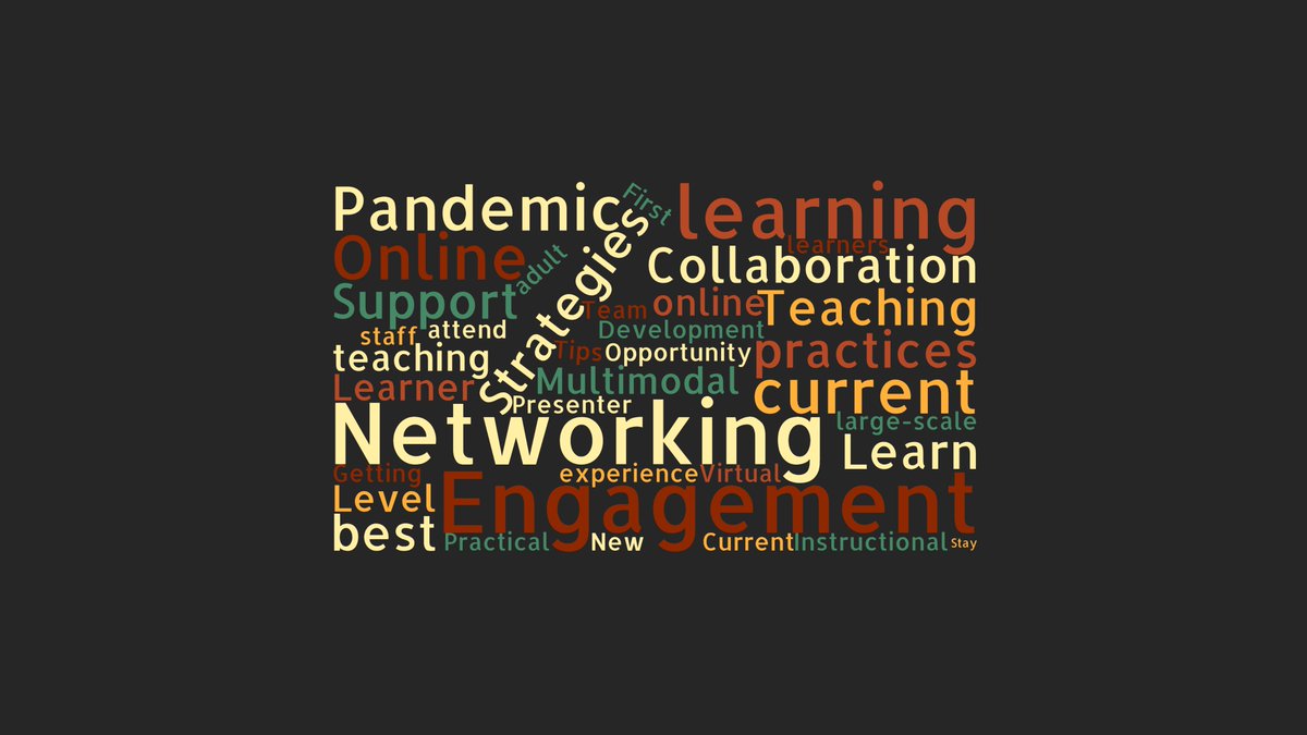 During registration for the <a href="/UWDEPD/">UW-Madison Distance Teaching & Learning (DT&L)</a> #UWdtl conference this year we asked "What would you like to get out of this year's DT&amp;L Conference?"  This is what our attendees said: