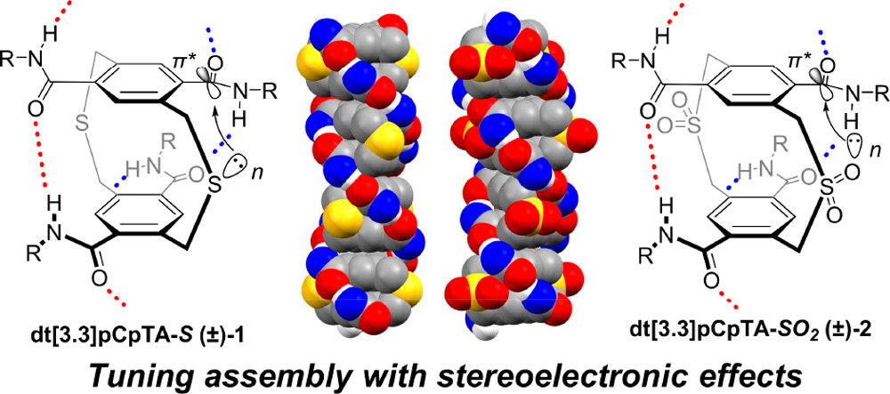 We are very proud of this work by @hendersonwill94 and @mikeyliuuuuuu describing Tuning Supramolecular Polymer Assembly through Stereoelectronic Interactions published in @J_A_C_S pubs.acs.org/doi/10.1021/ja… @UFChemistry @ButlerPolymer