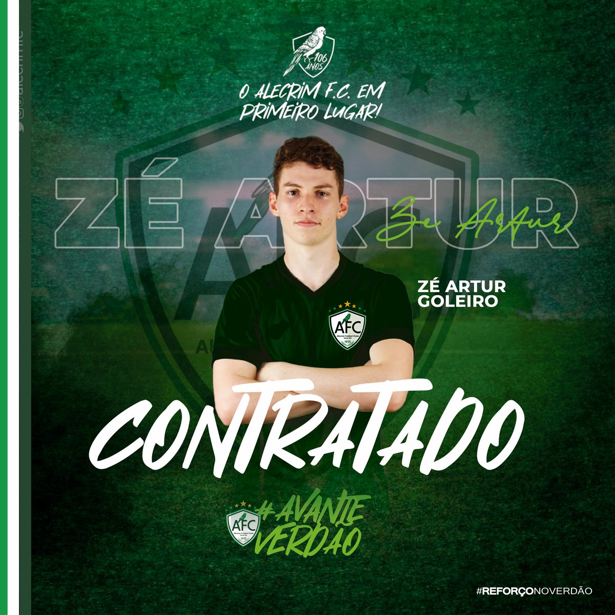 Dizem que um grande time começa com um grande goleiro! Seja bem vindo, Zé Artur!
