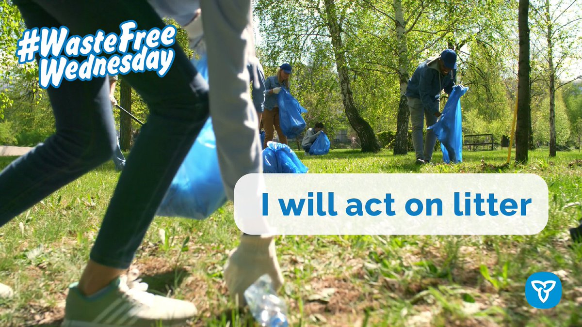 Have you joined in on #WasteFreeWednesday cleanups?

Every Wednesday in the summer, people across Ontario are helping to keep their communities clean by picking up litter in public spaces. We encourage you to do the same! #actONlitter

Learn more: ontario.ca/page/litter-cl…