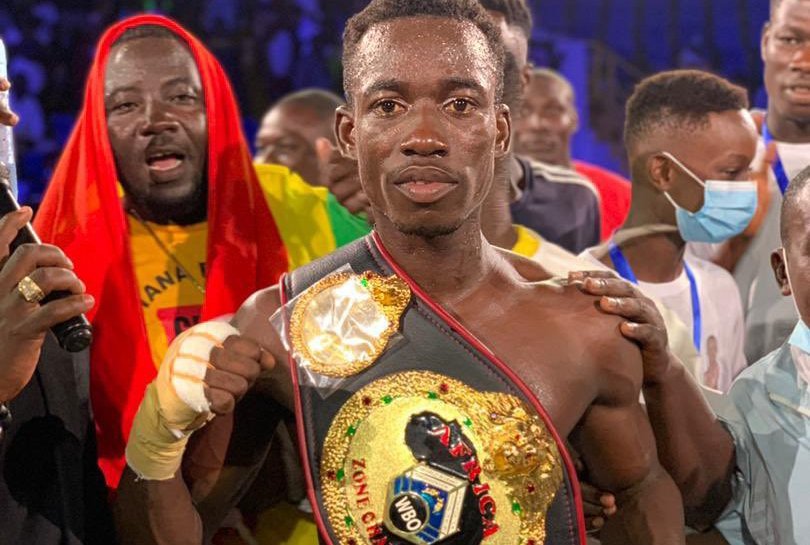 JOHN 'EXPENSIVE BOXER' TARGETS A WORLD TITLE SOON AFTER A TKO VICTORY TO WIN THE @WorldBoxingOrg AFRICA FEATHERWEIGHT TITKE
bit.ly/3fvHu02
#ExpensiveBoxer #JohnLaryea #Boxing #BoxingGhana 
@JohnLaryea6 @AnimSammy @ASAMOAH_GYAN3 @KojoSakyie @fredemart @PON_Boxing