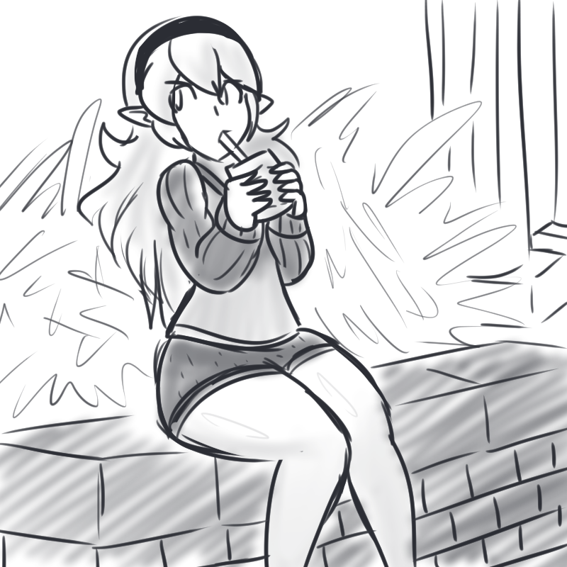 JDAlbum's tweet photo. Royals having a drink #August #Day11 2017 #FireEmblem #Fates #FE14 #Corrin #MCorrin #FCorrin #jdarts #bean https://t.co/zDDRjaQEQs