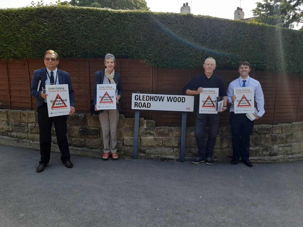 wytradstandards's tweet photo. working in partnership with @WYP_LeedsNE launching Cold Calling Control Zone #CCCZ to protect residents from cold callers https://t.co/35A9aAD3cZ https://t.co/2NAcdsLVs1