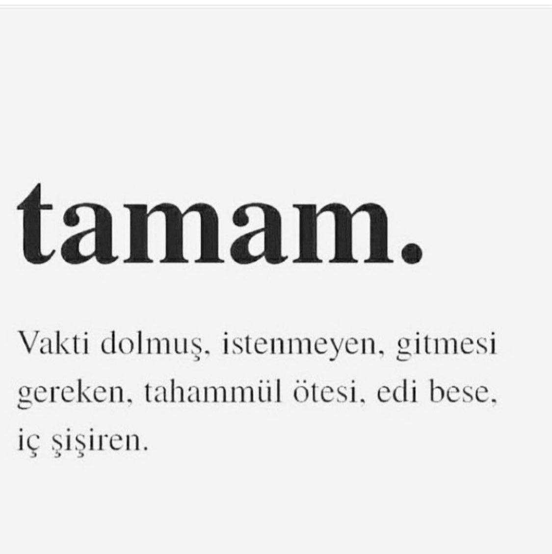 #Tamam
