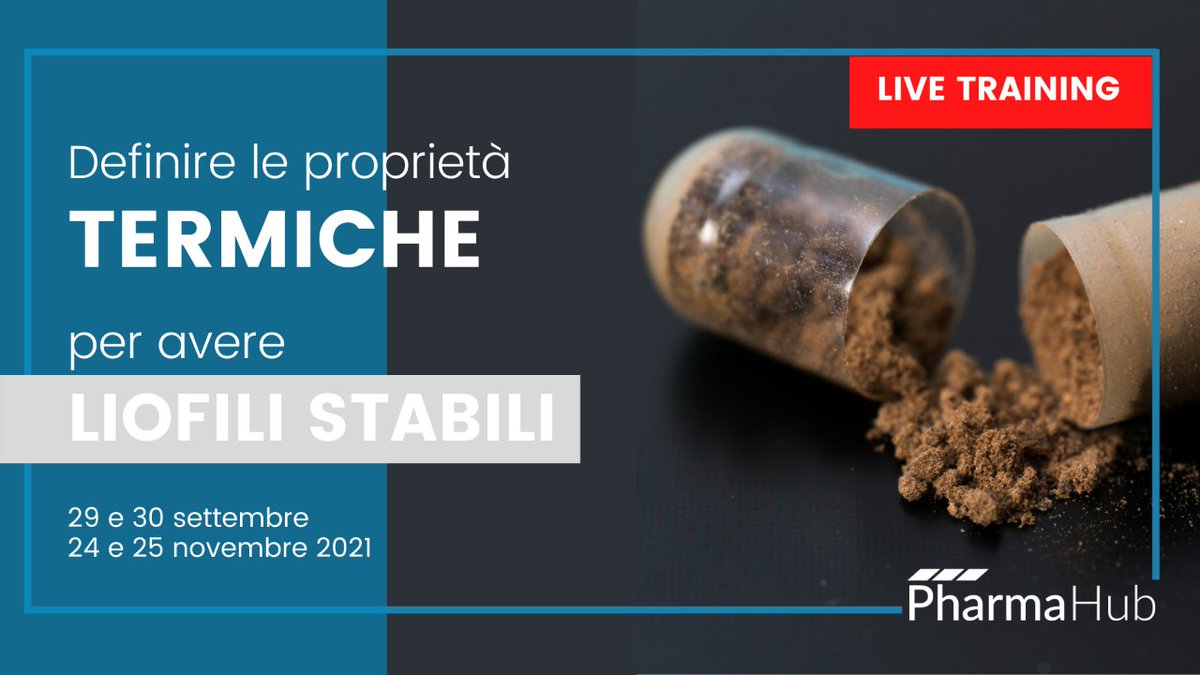 L’occasione per diventare “esperto nel processo di liofilizzazione”!

Partecipa al 𝗟𝗶𝘃𝗲 𝗧𝗿𝗮𝗶𝗻𝗶𝗻𝗴 LIOFILIZZAZIONE FARMACEUTICA
📆 29 Settembre - 25 Novembre 2021
👉 Guarda il programma completo lnkd.in/dGBQ5Eb