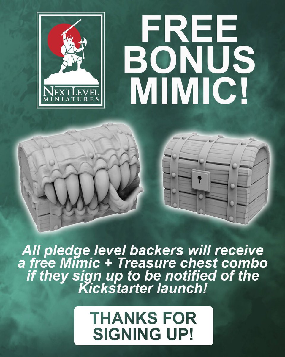 pungaminiatures's tweet image. New KS with NLM coming soon!
Meet Beholder, one of our models for the next Kickstarter with Next Level Miniatures.