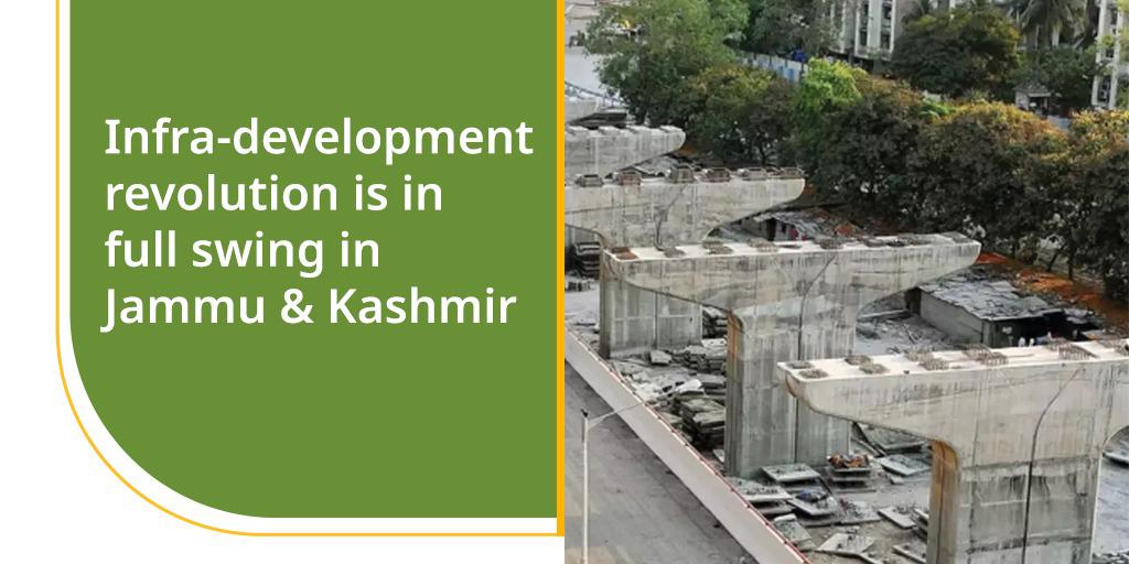 hcikl's tweet image. Accelerating #InfraDev in #NewJammuKashmir
📌All weather 8.45 km long hi-tech tunnel connecting Qazigund and Banihal
📌World’s highest railway bridge over the Chenab river
📌54 projects worth INR 56,261 crores for J&amp;amp;K under PM’s Development Package
