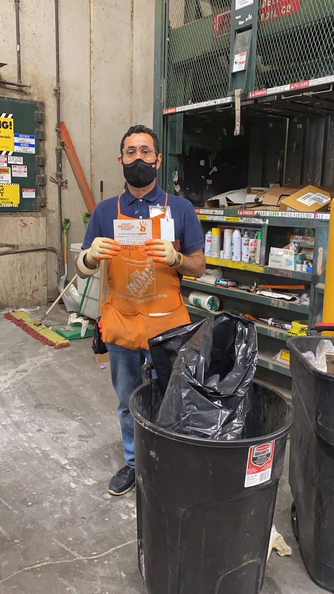 Thank you Edgar for always using you’re gloves when throwing out cardboard/ trash. <a href="/howardhafkin/">Howard Hafkin</a> <a href="/HomeDepot1229/">Coram Home Depot</a> <a href="/mariadilascio1/">Maria Dilascio</a> <a href="/rush01sis/">Selena Jimenez</a>