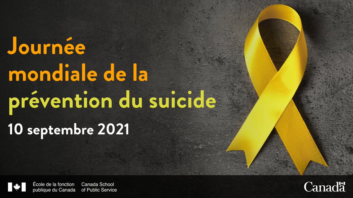 Ecole_GC's tweet image. Lors de la Journée mondiale de la prévention du suicide (10 septembre), nous aborderons la prévention du suicide en milieu de travail. ow.ly/YbJ630rPXur

🚨 Si vous êtes en état de crise, appelez le 1-833-4566 gratuitement (Qc : 1-866-277-3553) et à tout moment.
