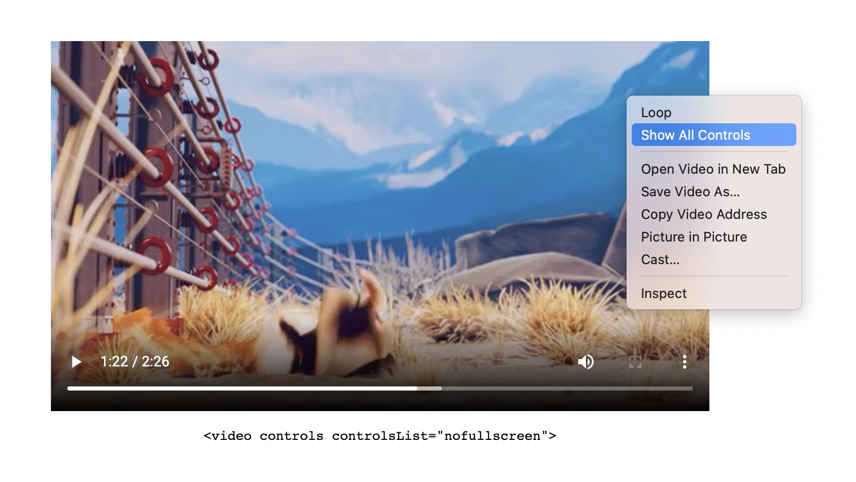 François on Twitter "Users can now show all controls in and elements, including the ones hidden
