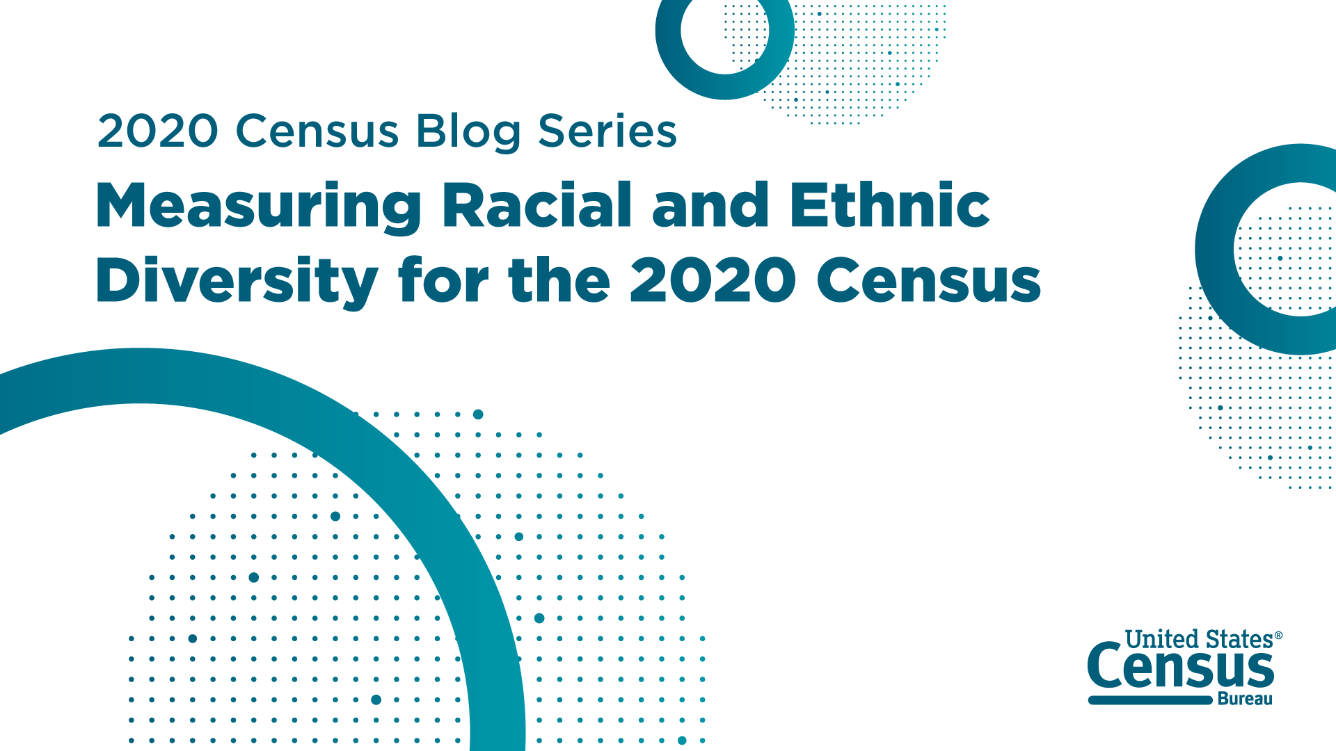 Measuring Racial and Ethnic Diversity for the 2020 Census