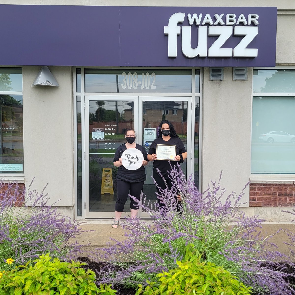 Thank you <a href="/FuzzWaxBar/">Fuzz Wax Bar</a> for your 5 year membership milestone with <a href="/WhitbyChamber/">Whitby Chamber</a> #WCCProud