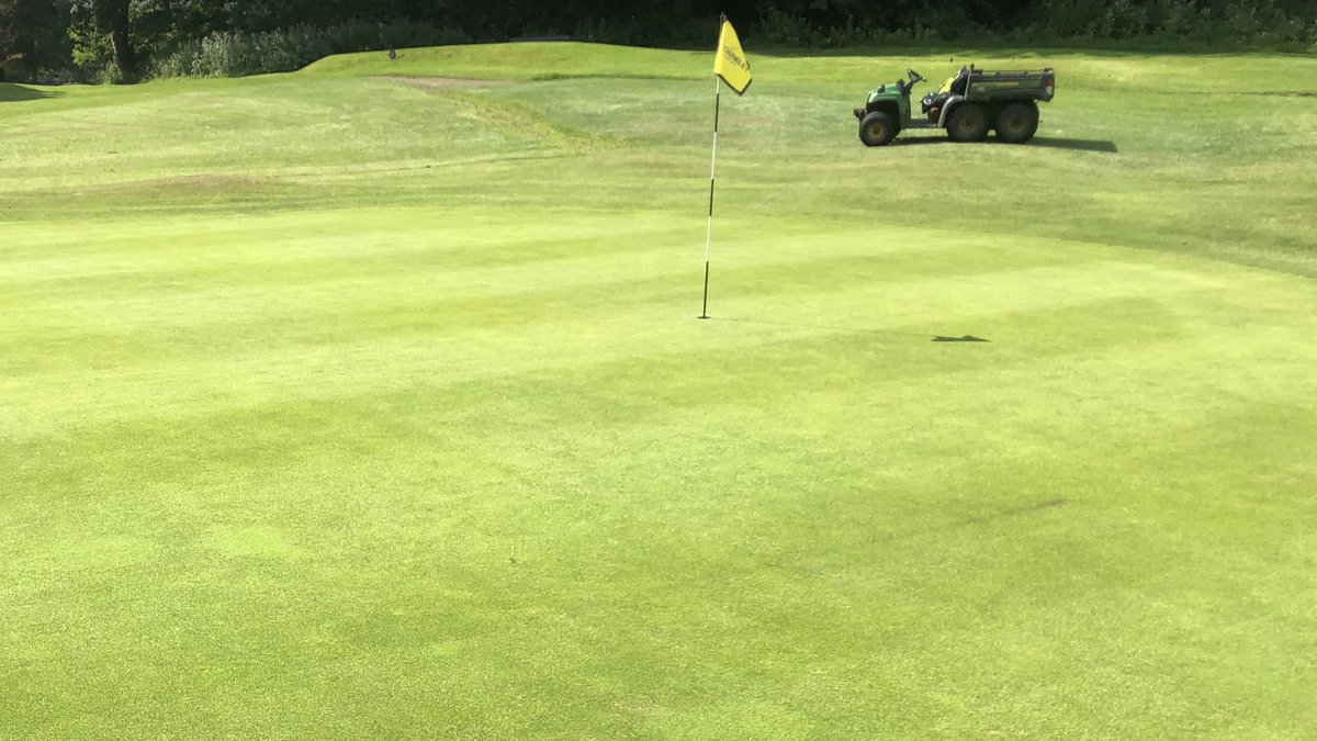 The course <a href="/Towneley_Golf/">Towneley Golf Course</a> looking great on my visit today. Full credit to <a href="/Damo97Damo/">Towneley Golf Club Green's staff</a> the greens playing particularly well, firm and true with a helping hand from <a href="/Aitkens_turf/">𝔸𝕀𝕋𝕂𝔼ℕ𝕊</a> and <a href="/terralift/">Terralift</a> products 👌👏🌱<a href="/nj_wild/">Nick Wild</a>