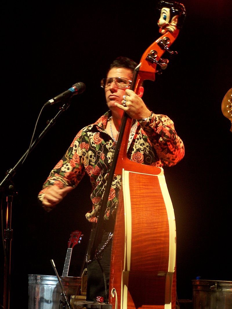 Happy Birthday, 8/3, to Stray Cats Lee Rocker, bass player and all around cool cat Enjoy your day, Daddy-O!!! 