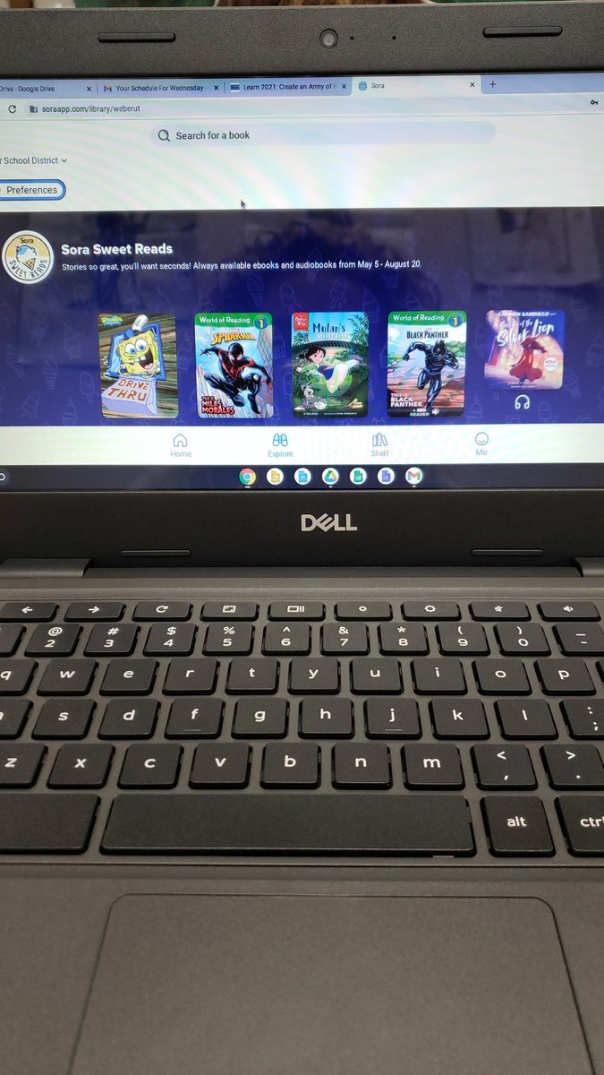 pfistya's tweet photo. Excited to motivate my students to read using Sora as a resource. #wsdlearn @WSDlearn https://t.co/IbSpWUxveE
