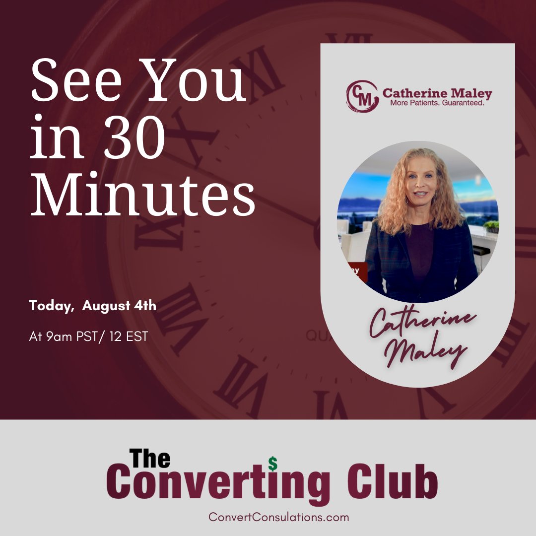 catherinemaley's tweet photo. Converting Club members don’t miss this month’s Q&amp;A call in 30 minutes! 

Want to become a member so you don’t miss next month's Q&amp;A call and receive access to several materials that help turn your coordinator into a revenue-generating machine? 

➡️ https://t.co/t1DqWExSUU https://t.co/N4QwNcIqSd