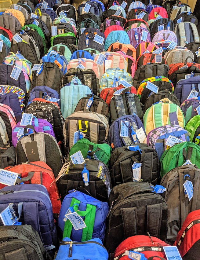 EbenezerUMC's tweet photo. Yesterday was backpack delivery day to @AnneEMoncureES ! Thanks to all who donated and volunteered! https://t.co/f0B0MRDpXz